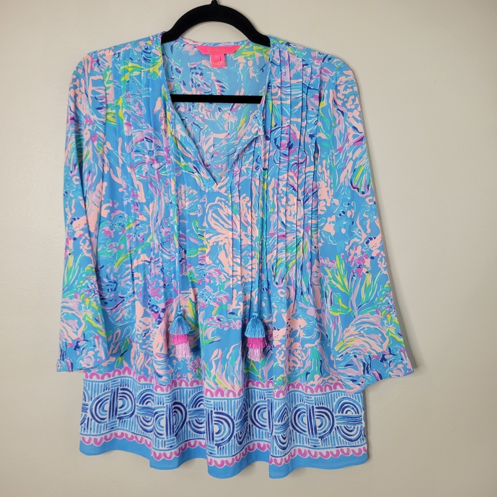 Lilly Pulitzer Marilina Tunic Top